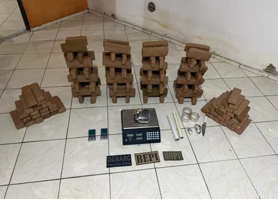 100 kg de maconha apreendidos