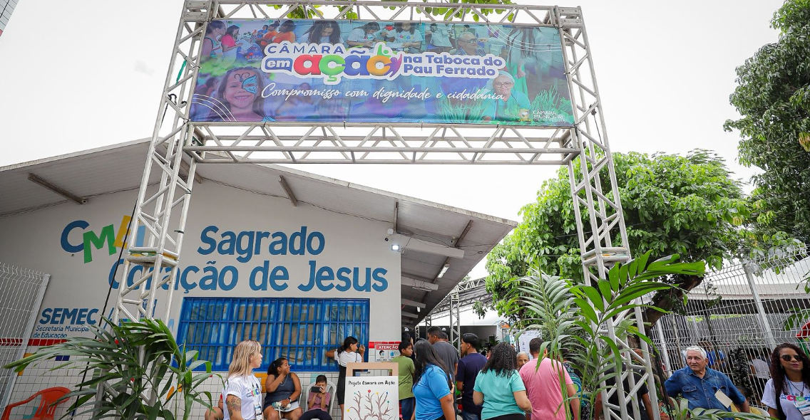 Ação aconteceu no CMEI Sagrado Coração de Jesus