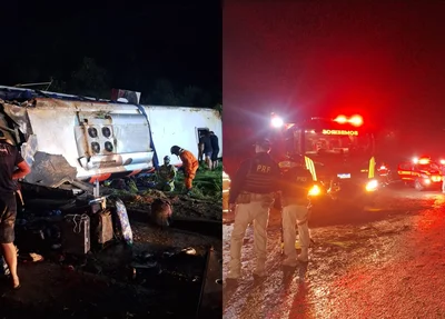 Acidente com ônibus da banda de Núzio Medeiros