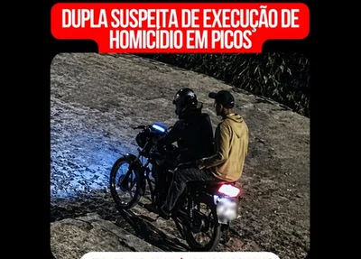 Acusados de participação no homicídio de Marconi Monteiro da Silva, em Picos
