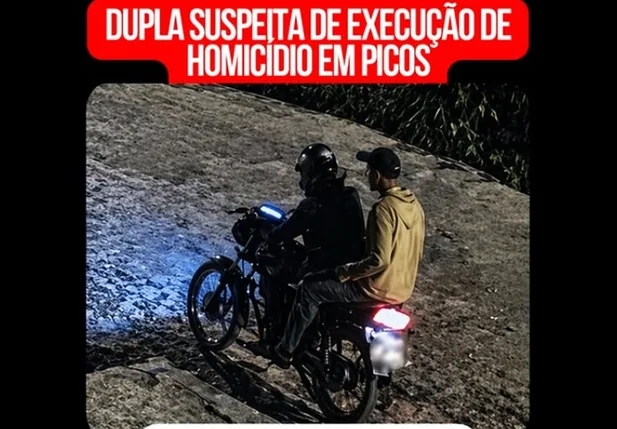 Acusados de participação no homicídio de Marconi Monteiro da Silva, em Picos