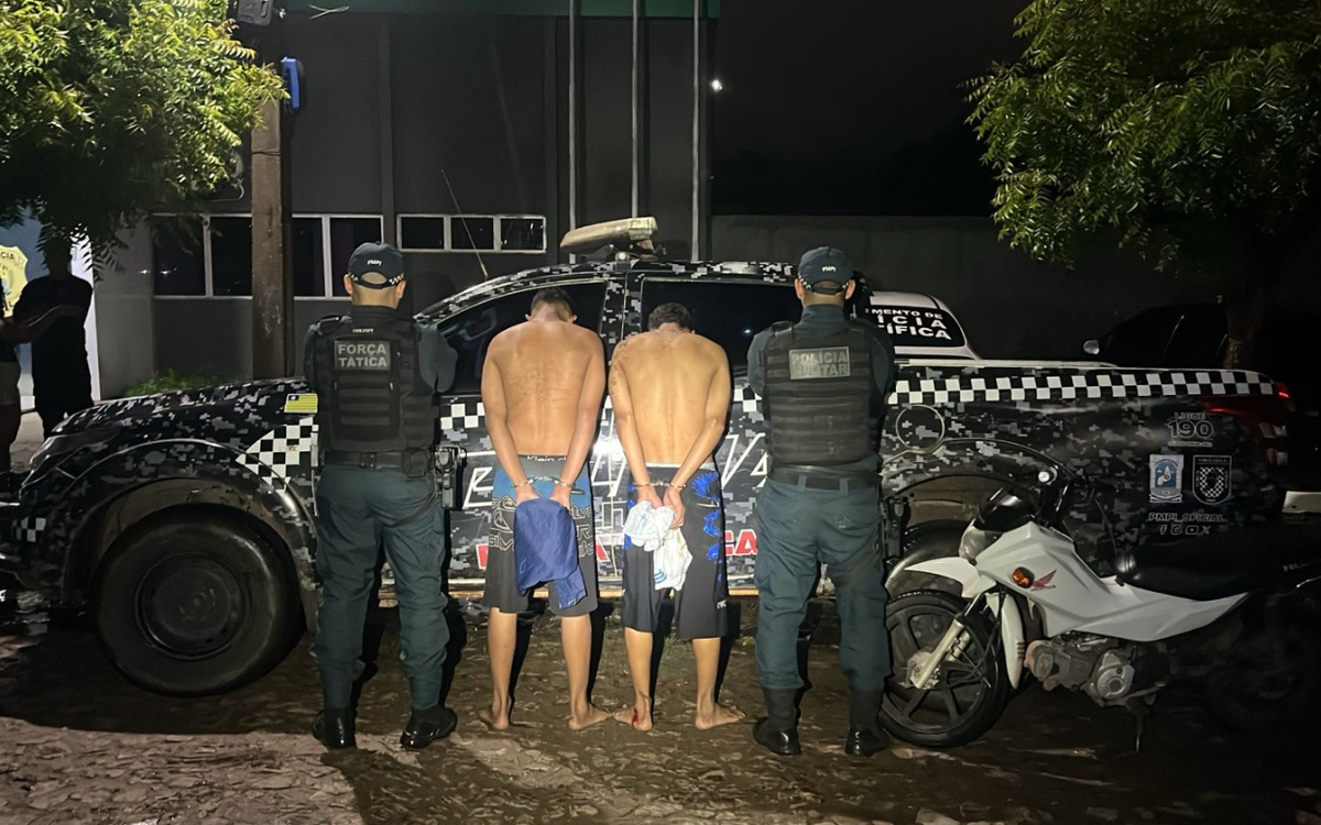 Adolescentes são apreendidos por tráfico de drogas em Piripiri