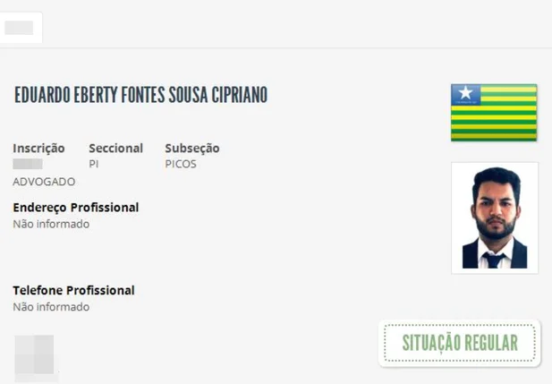 Advogado Eduardo Cipriano