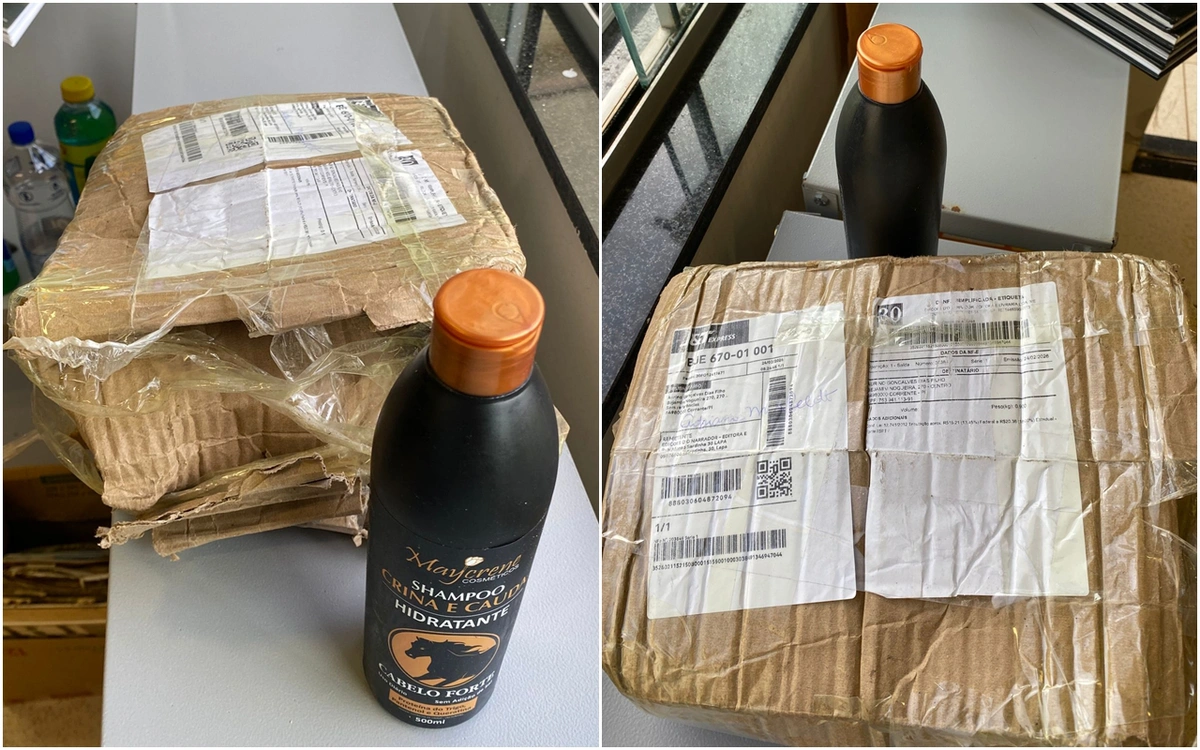 Advogado recebeu shampoo de cavalo ao invés de livros