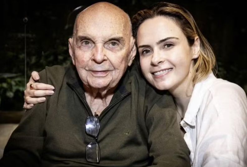 Ana Paula e o pai, Gerardo Henrique