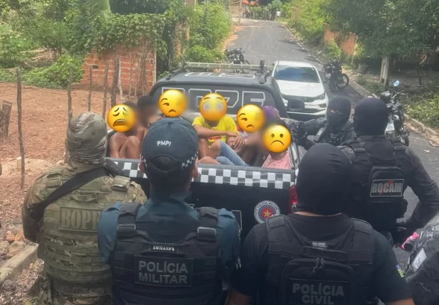 Apreensão de adolescentes acusados de sequestrarem motorista de aplicativo na Santa Maria da Codipi