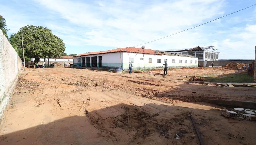 Área total da escola passará por reforma