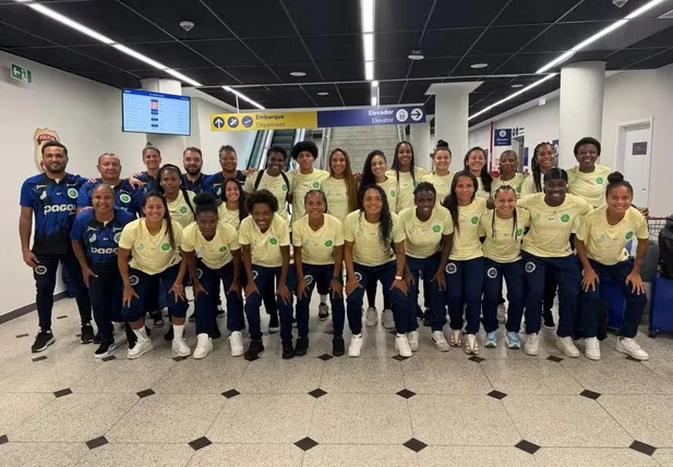 Atlético Piauiense embarca para duelo contra o Doce Mel pelo Brasileiro Feminino A2