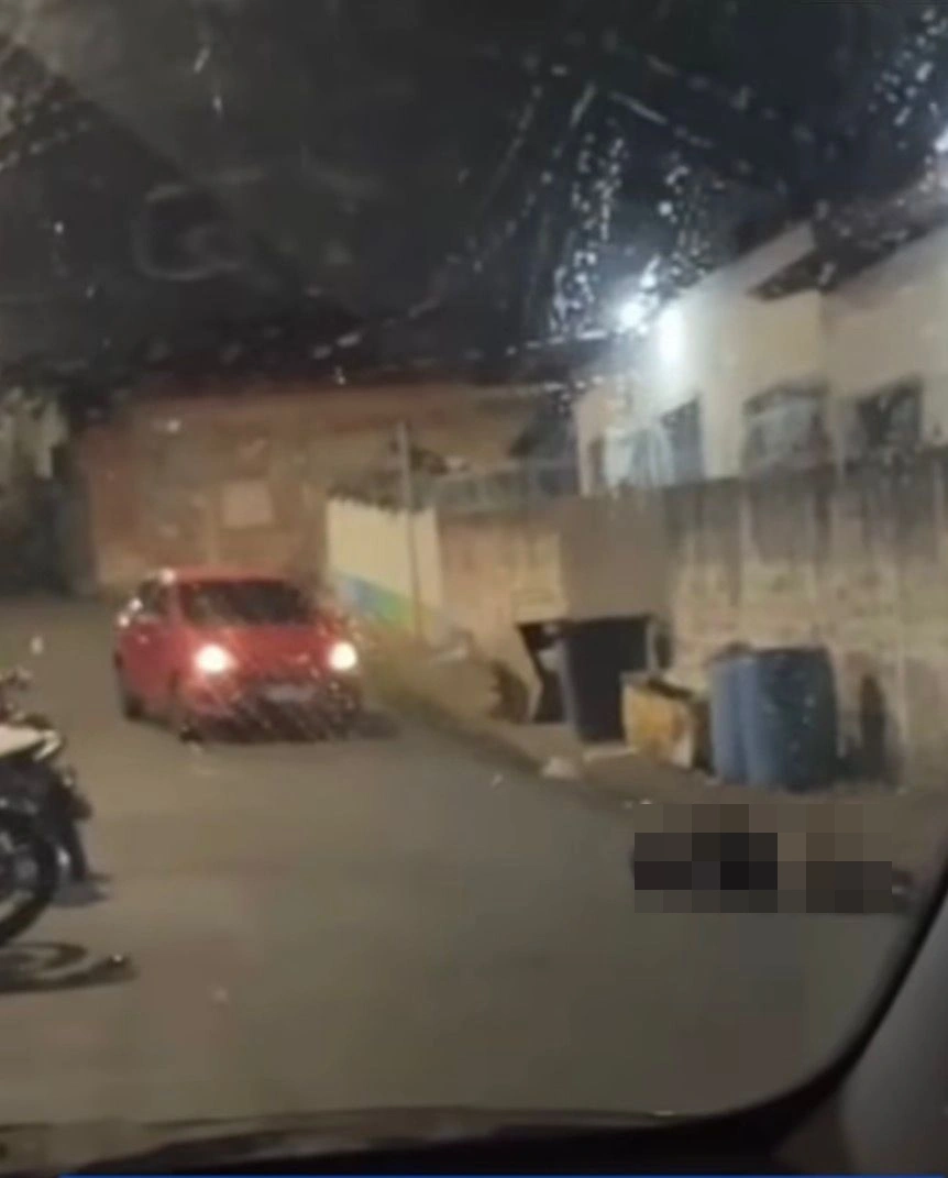 Atropelamento de morador de rua