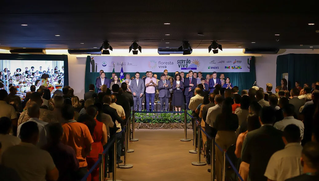 Auditório lotado