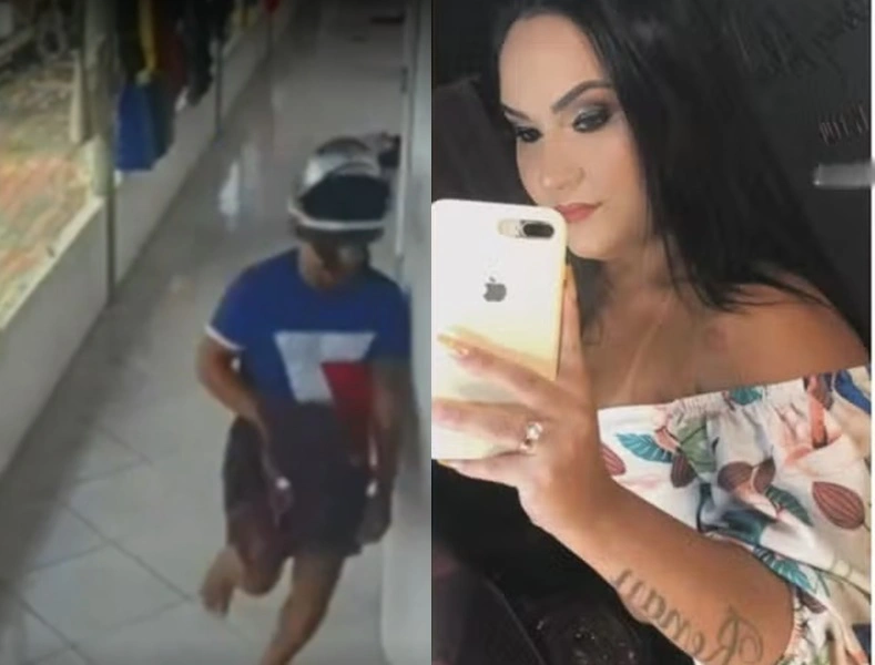 Bruno Lira de Lima em fuga após crime/Monalisa de Lima Simões