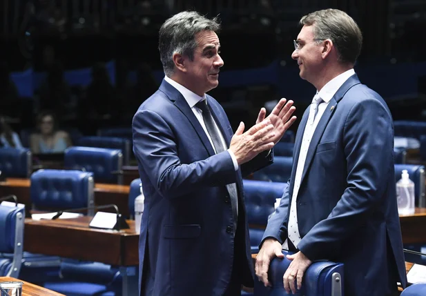 Ciro Nogueira e Flávio Bolsonaro
