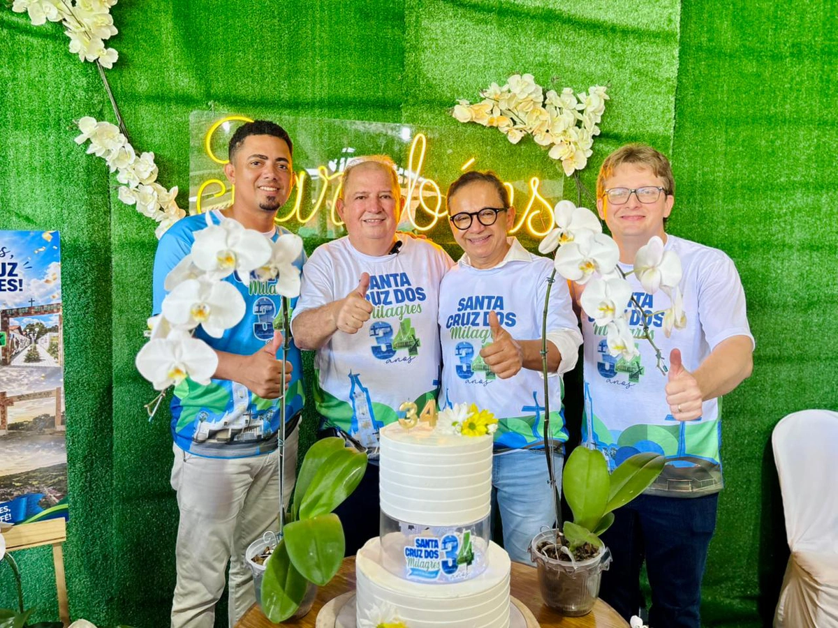 Comemorações dos 34 anos de Santa Cruz dos Milagres