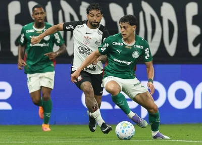 Corinthians segura empate contra o Palmeiras