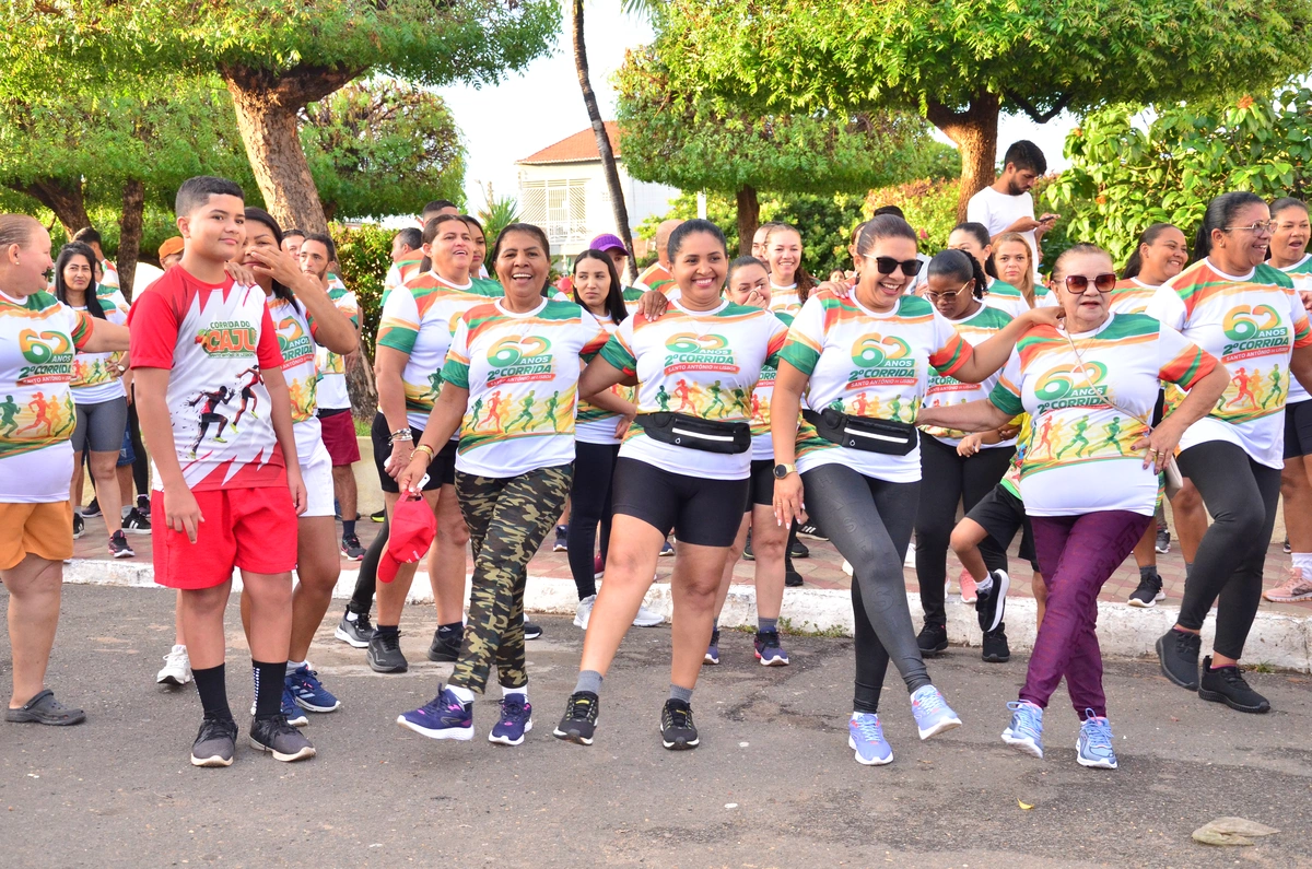 Corrida realizada em comemoração ao aniversário de Santo Antônio de Lisboa