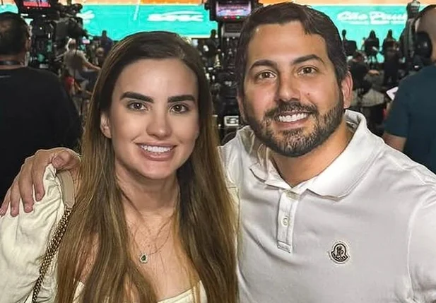 Deputada Bárbara do Firmino e o esposo Breno Macêdo
