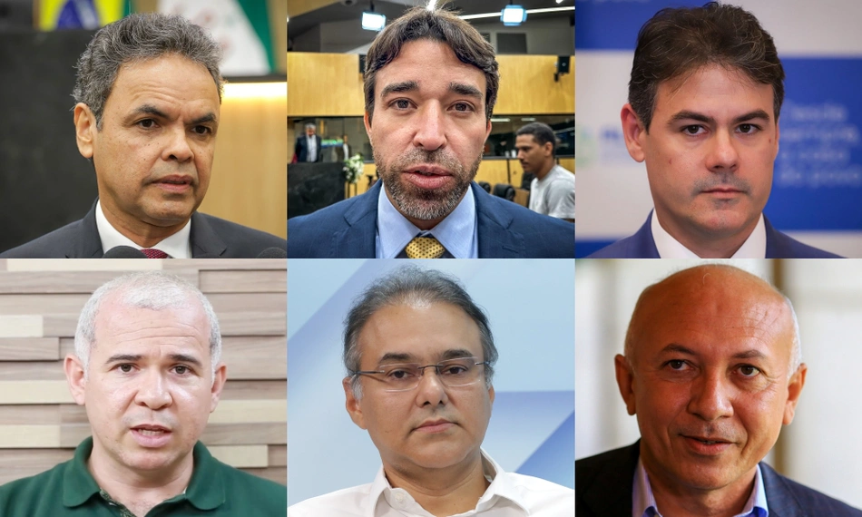 Deputados Gil Carlos, Marden Menezes, Severo Eulálio, Tiago Vasconcelos, Firmino Paulo e Warton Lacerda