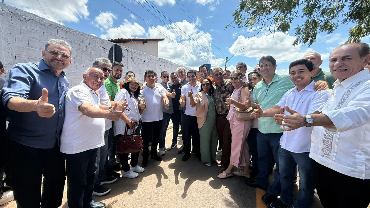 DER-PI: Corrente e Cristalândia recebem obras de pavimentação urbana