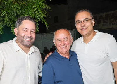 Dr. Alexandre, Júlio César e Firmino Paulo