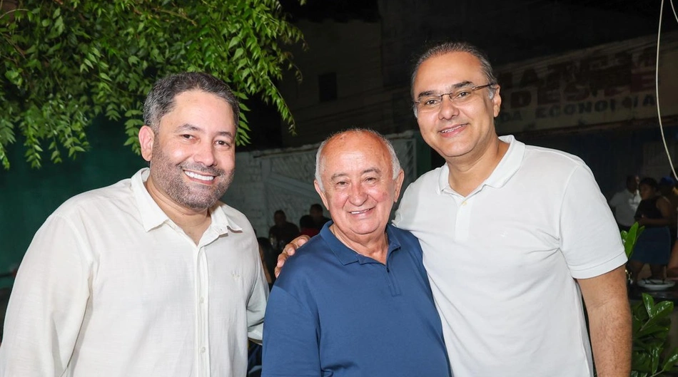 Dr. Alexandre, Júlio César e Firmino Paulo