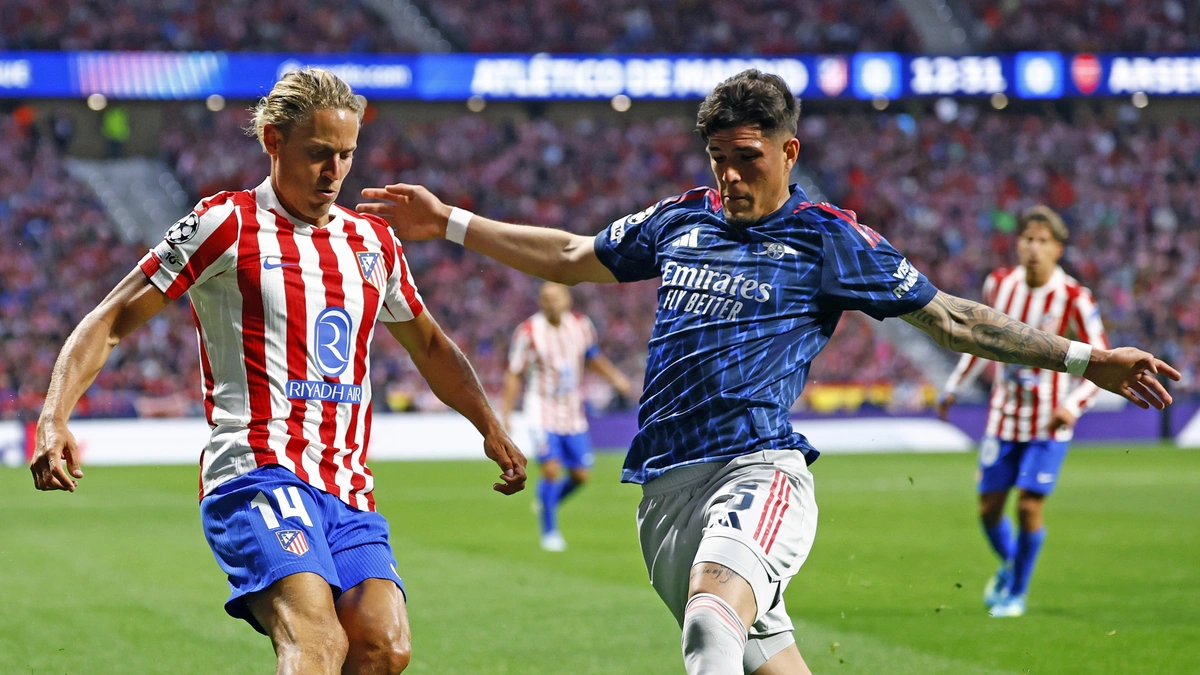 Em jogo de pênaltis, Atlético de Madrid e Arsenal empatam na semifinal da Champions