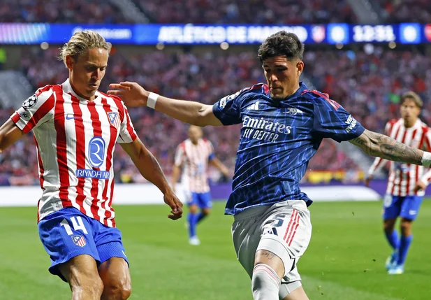 Em jogo de pênaltis, Atlético de Madrid e Arsenal empatam na semifinal da Champions