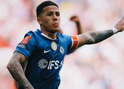 Enzo Fernández marcou o gol da classificação