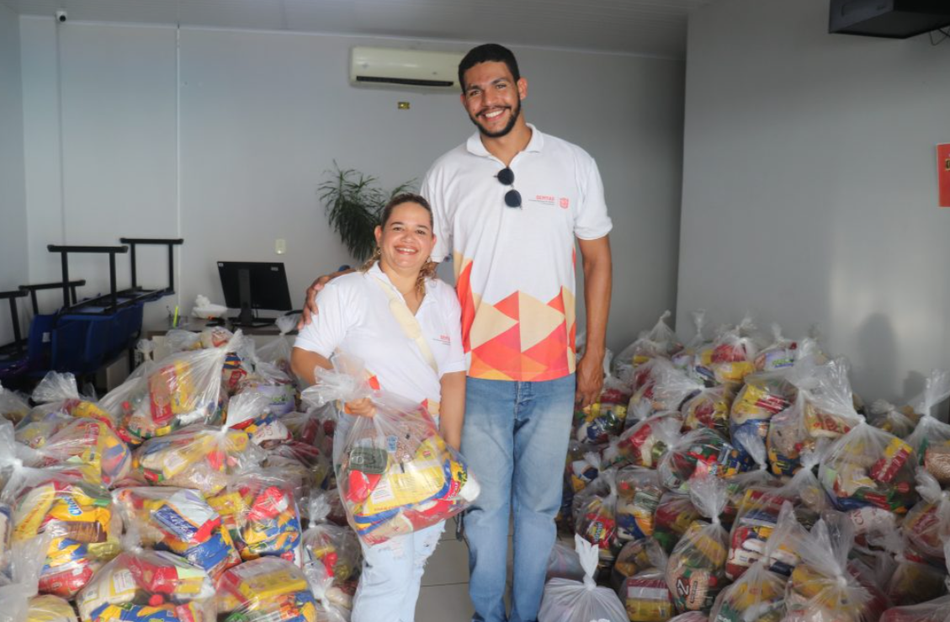 Equipe que participou da distribuição