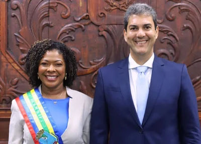 Esmênia Miranda e Eduardo Braide