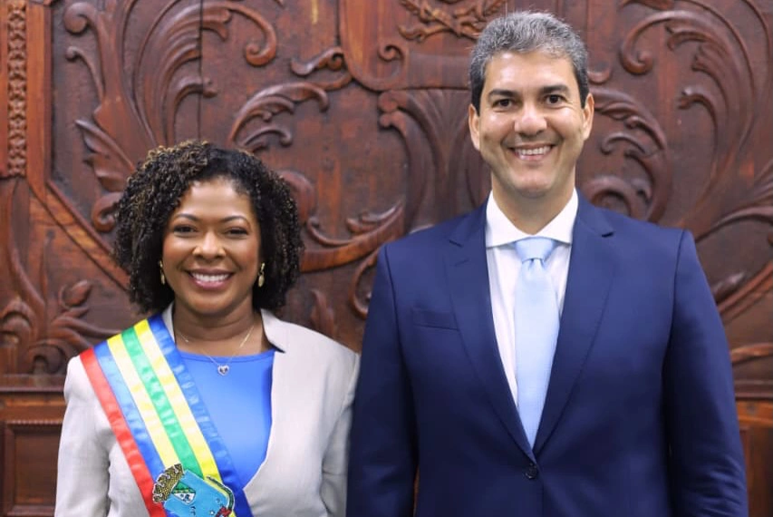 Esmênia Miranda e Eduardo Braide