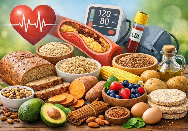 Falta ou excesso de carboidrato pode prejudicar a saúde cardiovascular
