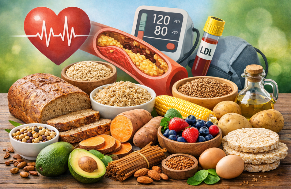 Falta ou excesso de carboidrato pode prejudicar a saúde cardiovascular