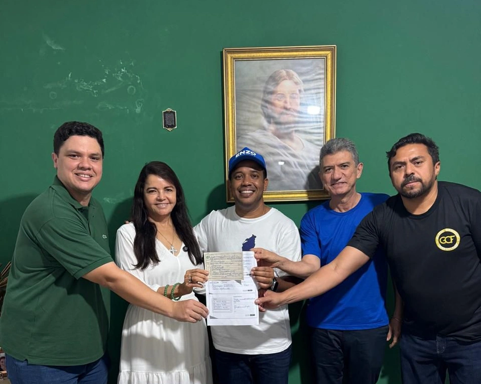 Filiação de Enzo Samuel ao Partido Verde (PV)