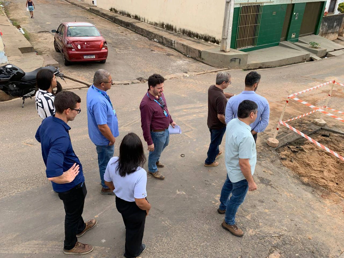 Fiscalização da Eturb com a Águas de Teresina