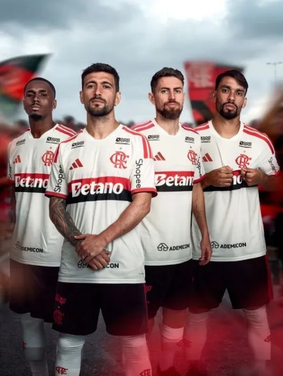 Flamengo apresenta novo uniforme para 2026