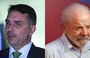 Flávio Bolsonaro e Lula