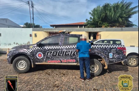 Foragido da Justiça de SP é preso em Queimada Nova