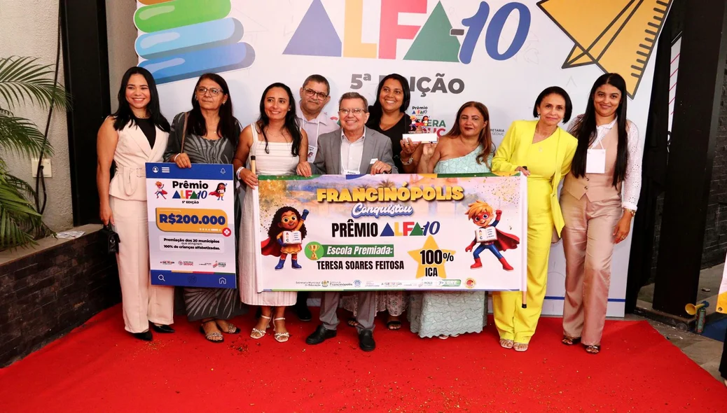 Francinópolis conquista prêmios na educação