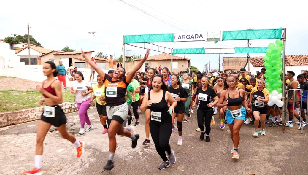 Francinópolis realiza 1ª Corrida de Rua do Abril Verde e fortalece incentivo à saúde e ao esporte