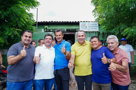 Georgiano Neto acompanha Rafael Fonteles em Matias Olímpio