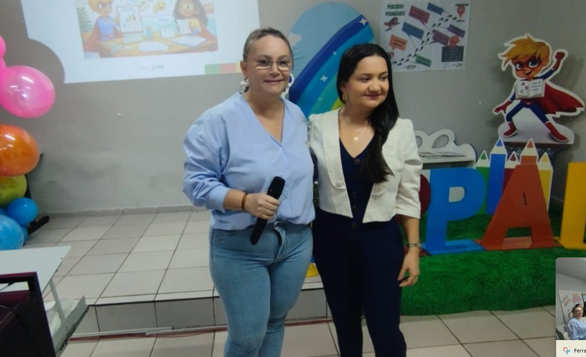 Geysha Peres e Meire Alves
