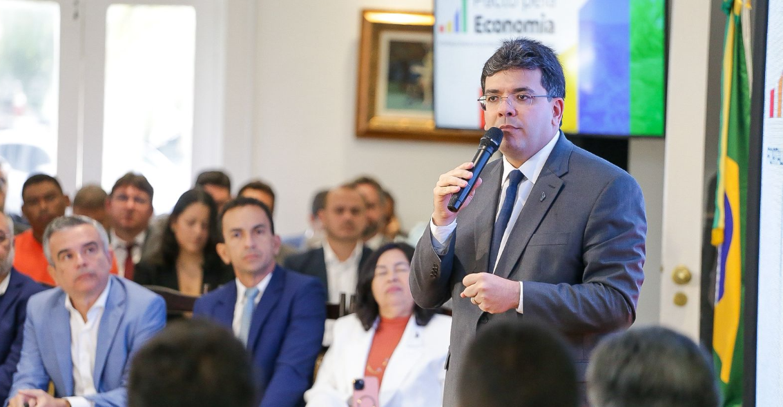 Governador Rafael Fonteles lança Pacto pela Economia no Palácio de Karnak