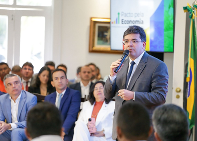 Governador Rafael Fonteles lança Pacto pela Economia no Palácio de Karnak