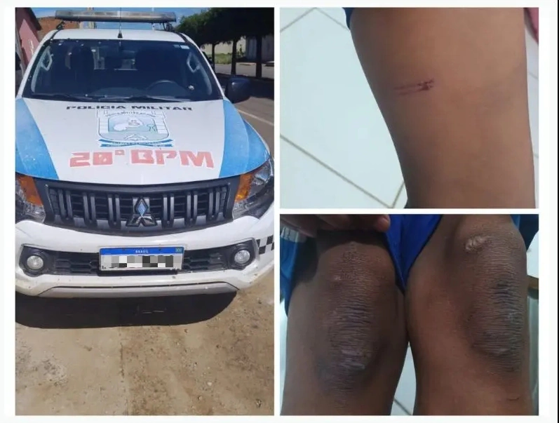 GPM de Betânia do Piauí prendeu padrasto acusado de maus-tratos contra enteado