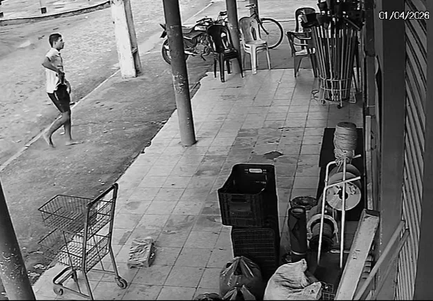 Homem armado invadiu comércio na zona rural de Parnaíba