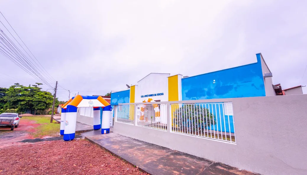 Inauguração da Escola José Gomes da Rocha