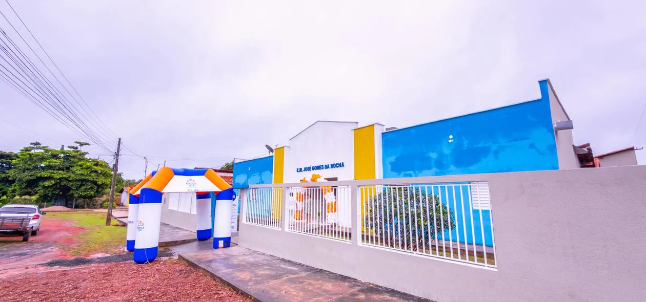 Inauguração da Escola José Gomes da Rocha