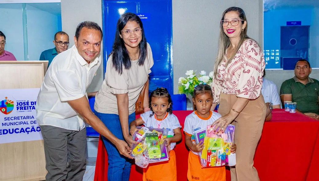 Inauguração de escola municipal