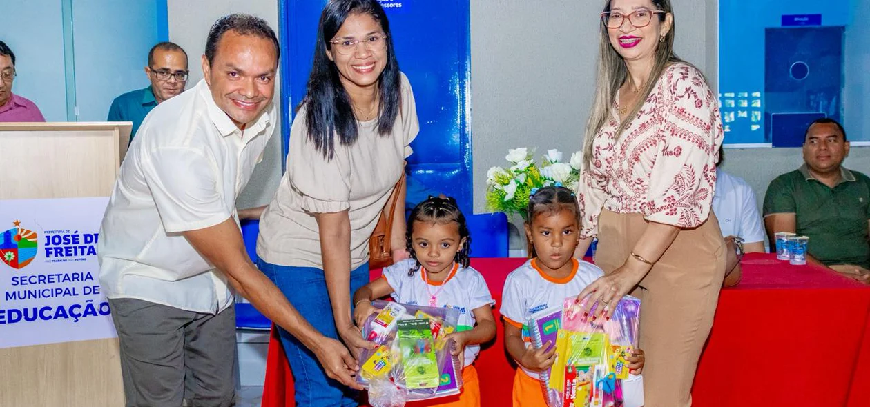 Inauguração de escola municipal