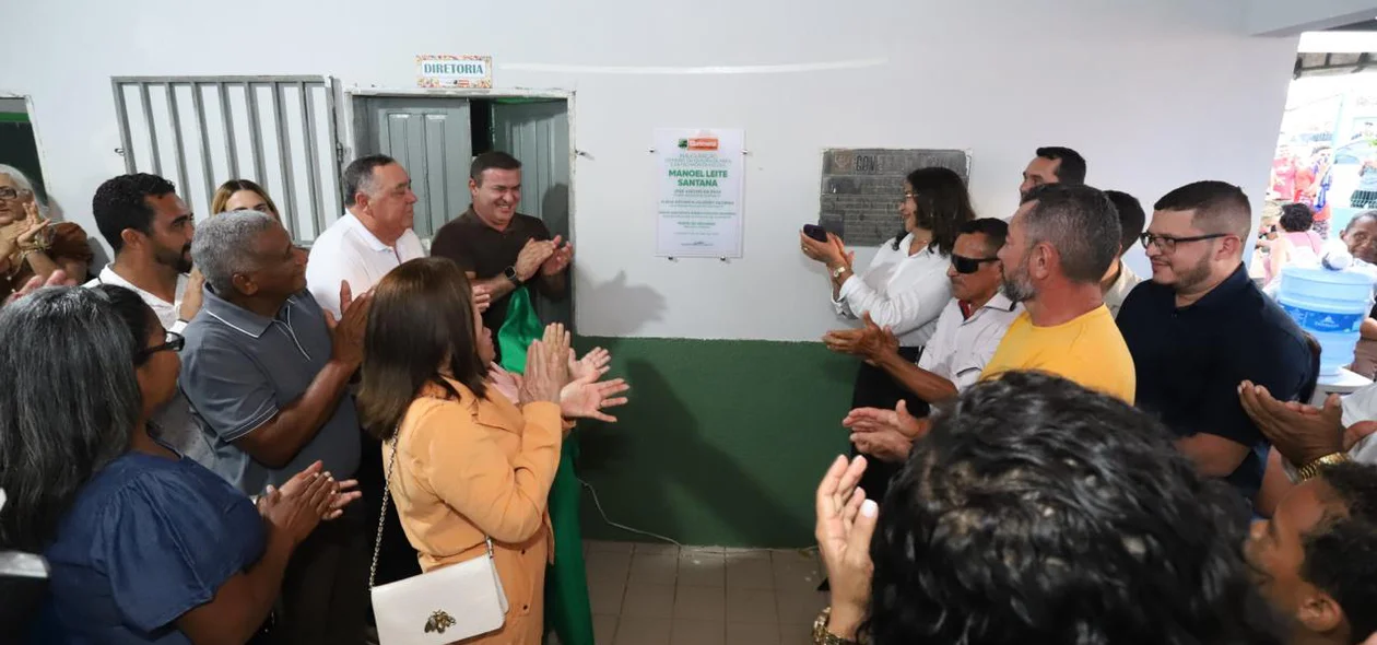 Inauguração de melhorias em escola de Curimatá